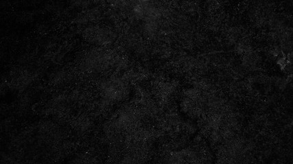 black concrete wall background. dirty cement floor
