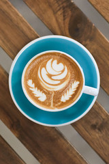 flower latte art
