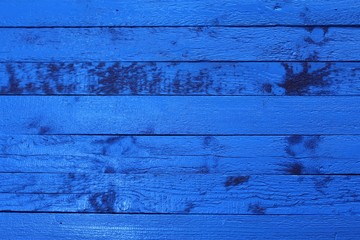 Blaue Bretter