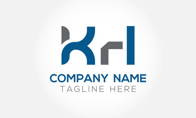 Initial Linked Letter KH Logo Design vector Template. Creative Abstract KH Logo Design Vector Illustration