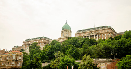 Views of the city of Budapest