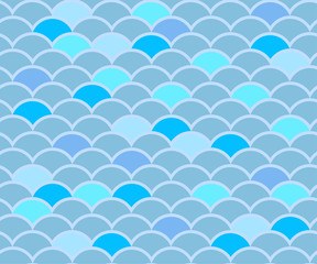 Abstract seamless pattern. Creative background with geometric figures. Funny wallpaper for textile and fabric. Fashion style. Colorful bright