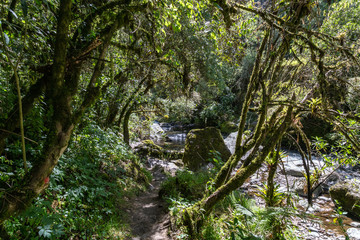 Santa Clara River in Rumiñahui Canton