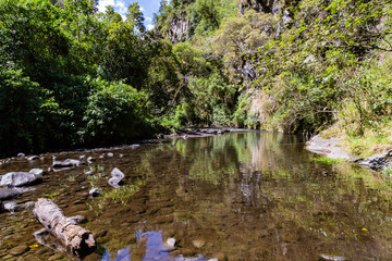 Santa Clara River in Rumiñahui Canton