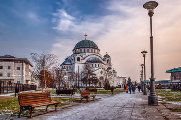 St. Sava cathedral in Belgrade