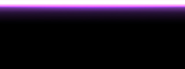 Cyberpunk web banner with a light from a glowing neon stick.