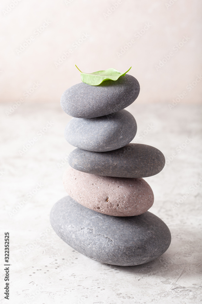 Canvas Prints spa stones massage relax treatment