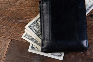 wallet with money