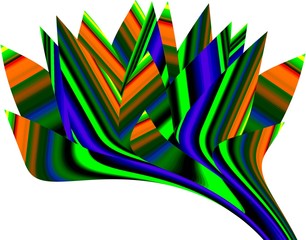 Birds of Paradise Abstract