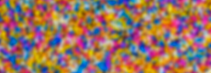 Multicolor blur abstract, for background design - in long panorama / header / banner.