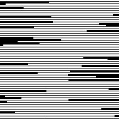 pattern with horizontal black lines and stripes