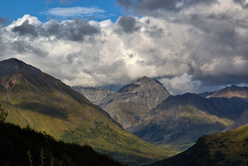 Hatcher Pass In the Talkeetna Mountains of Alaska