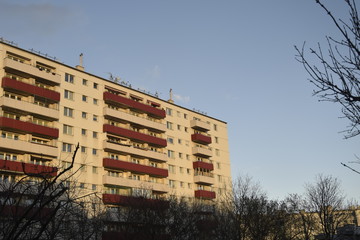 Sonnenuntergang am Franz Koblizka Hof