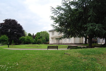 bench in park