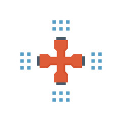 Obraz premium water sprinkler icon