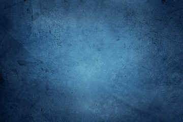 Blue textured concrete background
