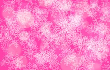 Naklejka na ściany i meble abstract background with snowflakes