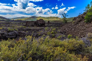 Foto op Canvas North Crater Flows, Craters of the Moon National Monument © Stephen