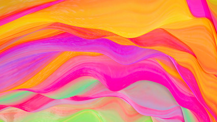 Abstract acrylic color liquid background. Multicolor  background. Watercolor paint wave abstract background. Template for Childrens Events