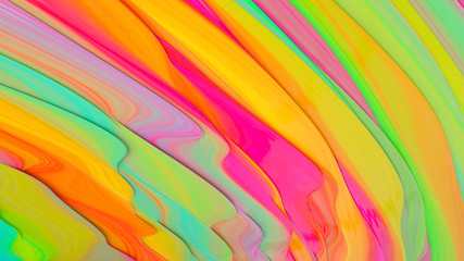 Abstract acrylic color liquid background. Multicolor  background. Watercolor paint wave abstract background. Template for Childrens Events