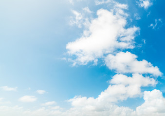 Soft clouds in Guadeloupe, Caribbean