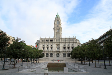mairie de la ville de Porto au Portugal