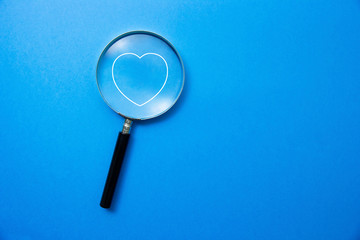 lente di ingrandimento, salute, visita medica