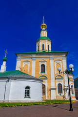 Church of St. George in Vladimir, Russia. Golden ring of Russia.