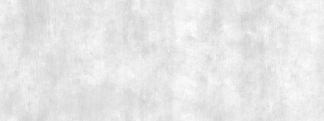 Plastered long panoramic concrete wall.