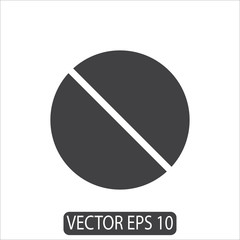 Pills, Capsule Icon, Vector Template