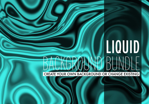 Colorful Liquid Texture Effect