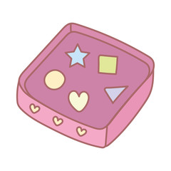 package decoration menu restaurant cartoon food cute