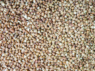 Buckwheat. The view from above