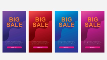 modern background design for big sale banners, sale banner template, background banners, modern vector design, creative concept, easy to edit and customize