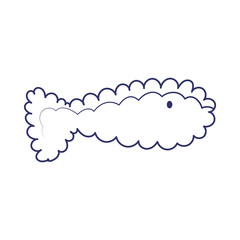 tempura fish menu restaurant cartoon food cute line style