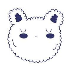 rice sushi cat menu restaurant cartoon food cute line style