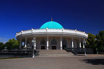 Hast Imam Square in the old district of Takshkent. Uzbekistan
