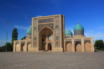 Hast Imam Square in the old district of Takshkent. Uzbekistan