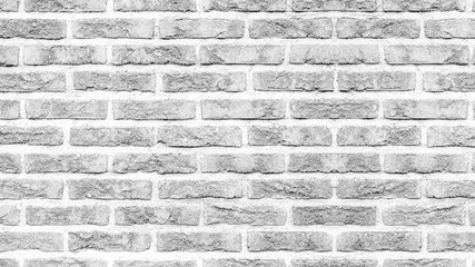 White gray light rustic brick wall texture banner