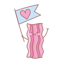 bacon with love menu restaurant food cute