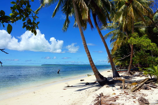 wundi island in biak - Indonesia