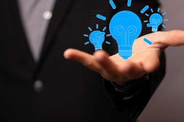 Concept for business strength and success.