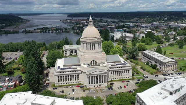 Washington State Capital Flyby