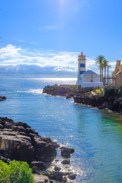 Lighthouse in Cascais, Portugal