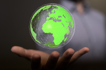 Holding Business World connection digital.