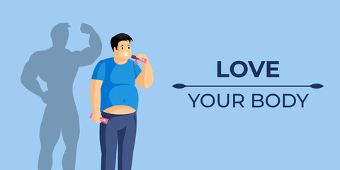 Love your body banner