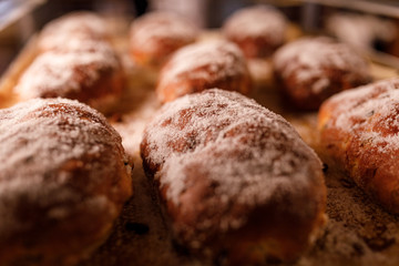 Brot in der Backstube