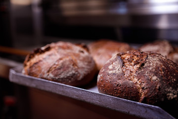 Brot in der Backstube