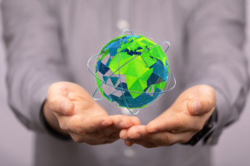 the world digital in hand.