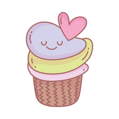 sweet cupcake dessert menu restaurant cartoon food cute